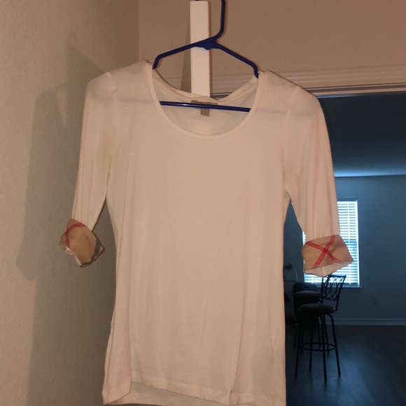 Burberry Tops - Burberry white shirt